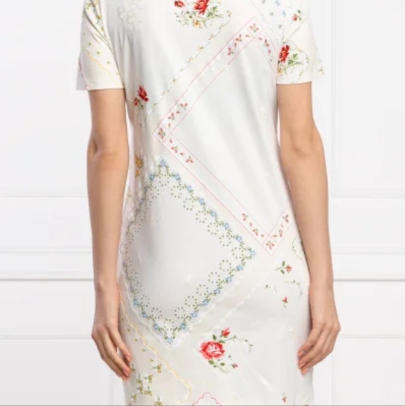 Tory Burch Handkerchief-Print T-Shirt Dress - Picture 11 of 12